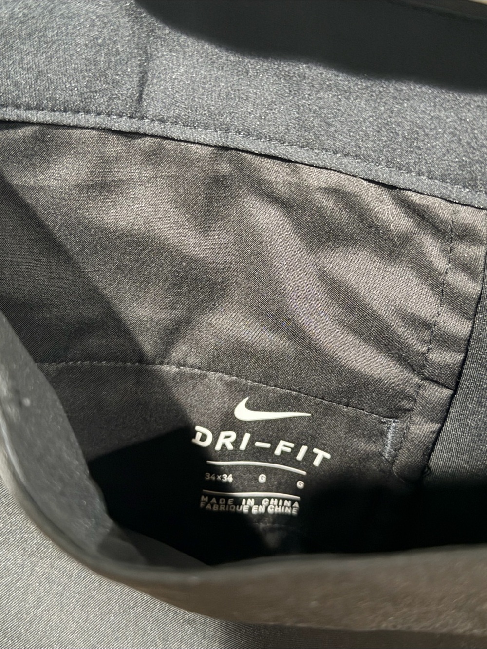 Nike Men's Black Dress Golf Pants - Slim Straight Size 34x34 NWT - Picture 5 of 5